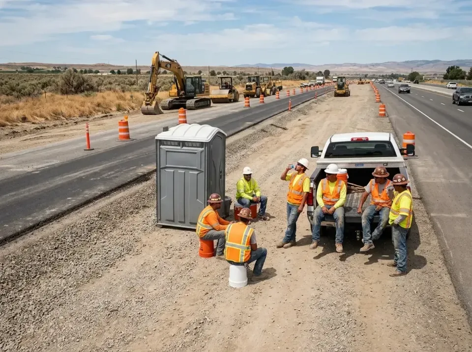 highway-road-construction-crew-007 — frequently asked questions, Porta Potty and Restroom Rentals in Lathrop, MO